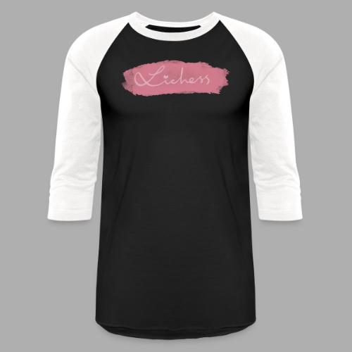 pink lichess - Unisex Baseball T-Shirt