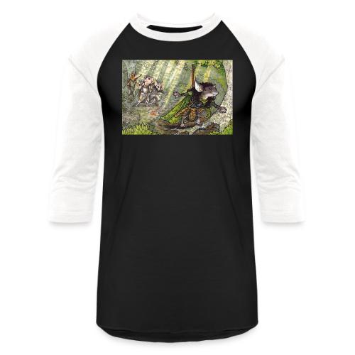 Forest Quest: Mouse Ranger Adventurers - Unisex Baseball T-Shirt