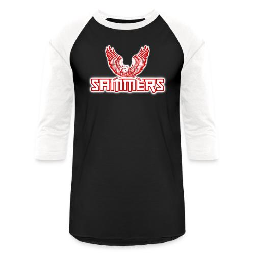 dont stop red eagle png - Unisex Baseball T-Shirt