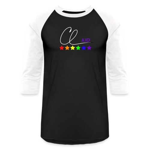 CL KID Logo (Pride) - Unisex Baseball T-Shirt
