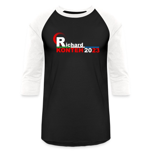Dr. Richard Konteh 2023 - Unisex Baseball T-Shirt