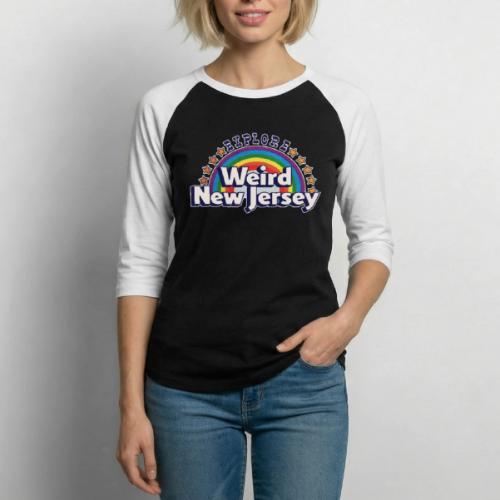 Explore Weird NJ - Unisex Baseball T-Shirt