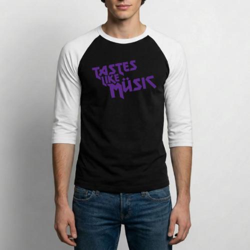 Tastes Like Rock - Unisex Baseball T-Shirt