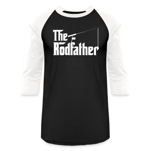 The Rodfather - Unisex Baseball T-Shirt