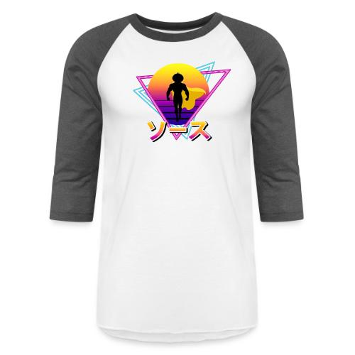 Synthwave Sauce - Unisex Baseball T-Shirt