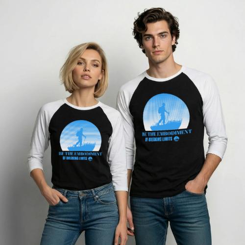 Be The Embodiment Of Breaking Limits - Unisex Baseball T-Shirt