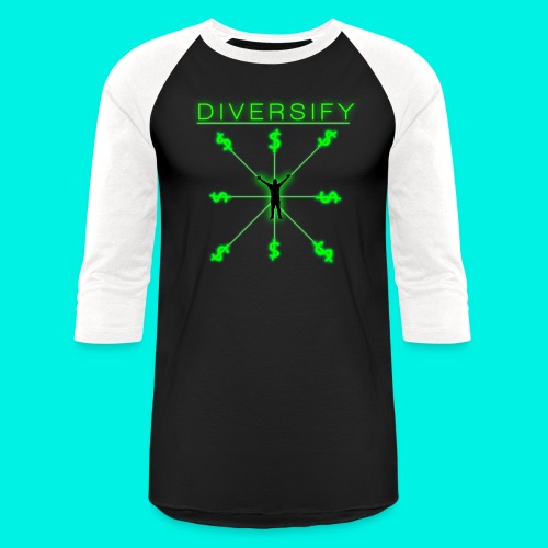 Diversify - Unisex Baseball T-Shirt