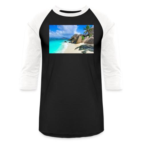 plage - Unisex Baseball T-Shirt