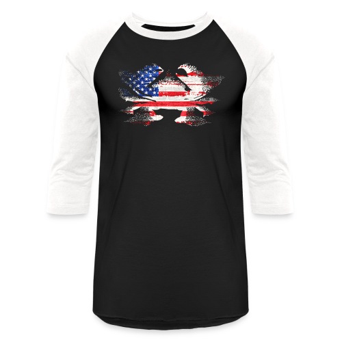 South Carolina Independence Crab, Light - Unisex Baseball T-Shirt
