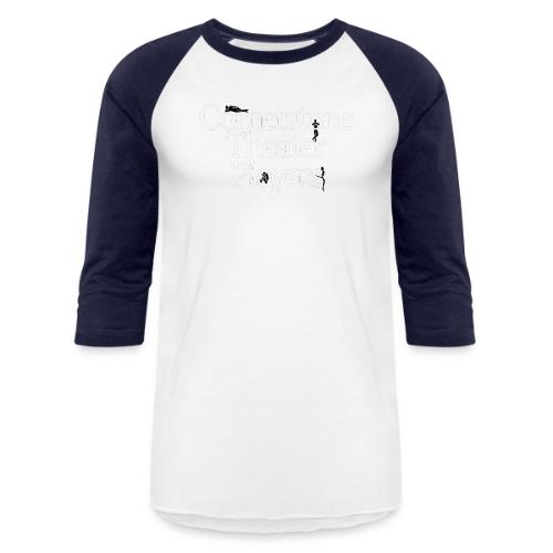 Cornerstone Theater Players (Light) - Unisex Baseball T-Shirt
