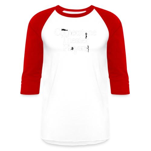 Cornerstone Theater Players (Light) - Unisex Baseball T-Shirt