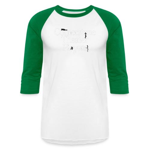 Cornerstone Theater Players (Light) - Unisex Baseball T-Shirt