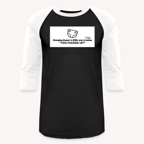 Gods sign - Unisex Baseball T-Shirt
