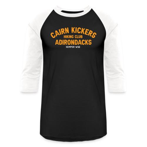 Semper Wild Cairn Kickers Hiking Club Dark - Unisex Baseball T-Shirt