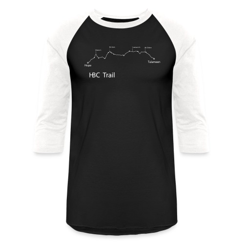 HBC Trail Elevation - Unisex Baseball T-Shirt
