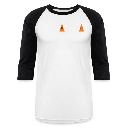 RIVANNA GREENBELT (all white text) - Unisex Baseball T-Shirt