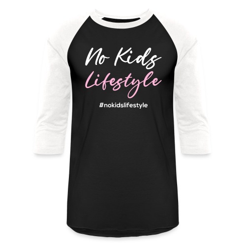 Afrinubi- No Kids Lifestyle - Unisex Baseball T-Shirt