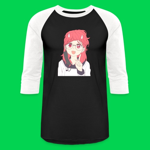 Mei is a little confused - Unisex Baseball T-Shirt