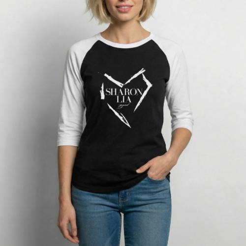 Sharon Lia Band Scratch Heart - Unisex Baseball T-Shirt