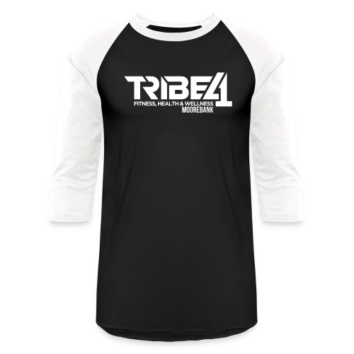 T41 White Logo - Unisex Baseball T-Shirt