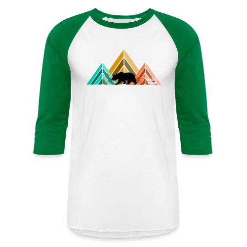 Outdoor Hoodie Explore Design - Unisex Baseball T-Shirt