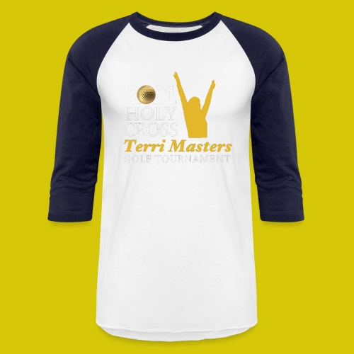 2021 Holy Cross Terri Masters - Unisex Baseball T-Shirt