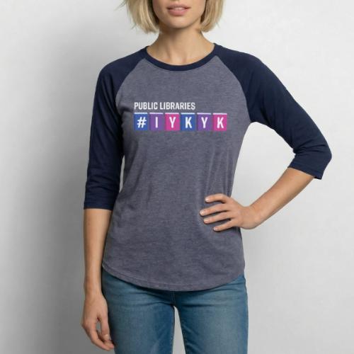 PLA #IYKYK - Unisex Baseball T-Shirt