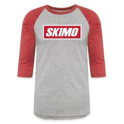 skimo red white - Unisex Baseball T-Shirt