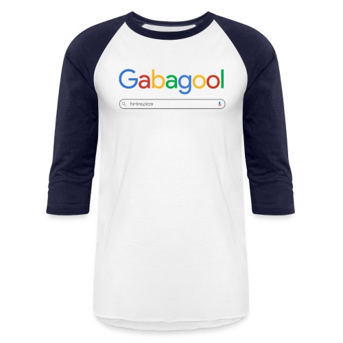 Gabagool Google - Unisex Baseball T-Shirt