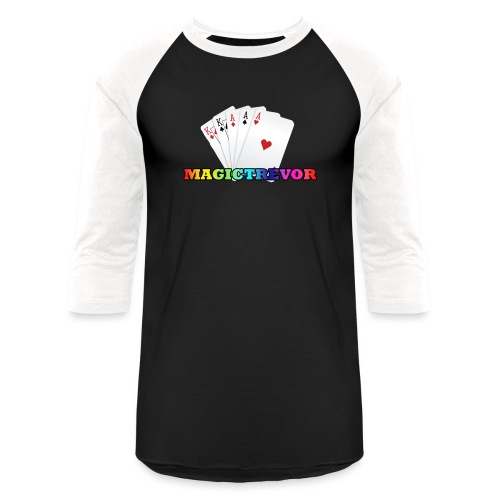 magictrevor with cards - Unisex Baseball T-Shirt