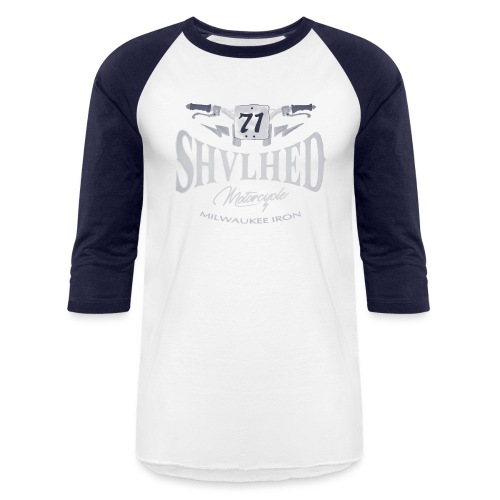 SHVLHED Motorcycle - Milwaukee Iron - Unisex Baseball T-Shirt