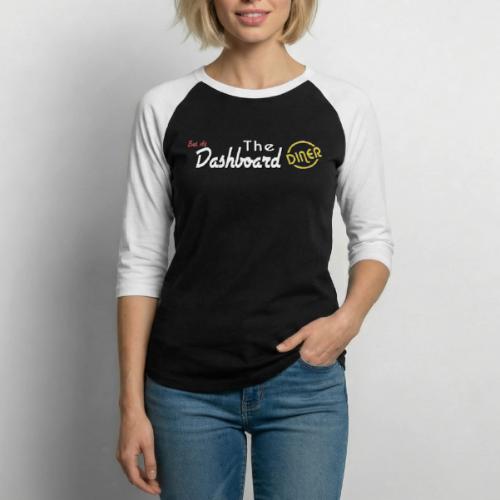 The Dashboard Diner Horizontal Logo - Unisex Baseball T-Shirt