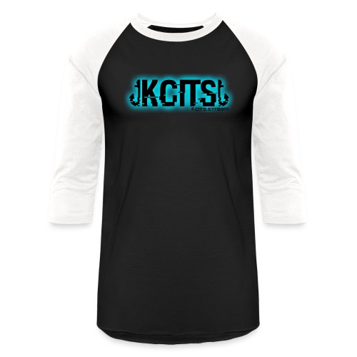 Kcits.stream Basic Logo - Unisex Baseball T-Shirt