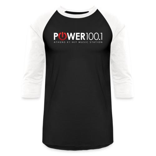Power Athens Main Logo - Unisex Baseball T-Shirt