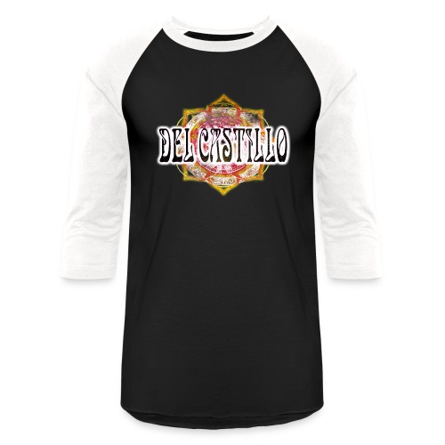DC Logo Neon - Unisex Baseball T-Shirt