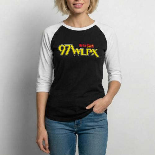 97 WLPX - We are Rock! - Unisex Baseball T-Shirt