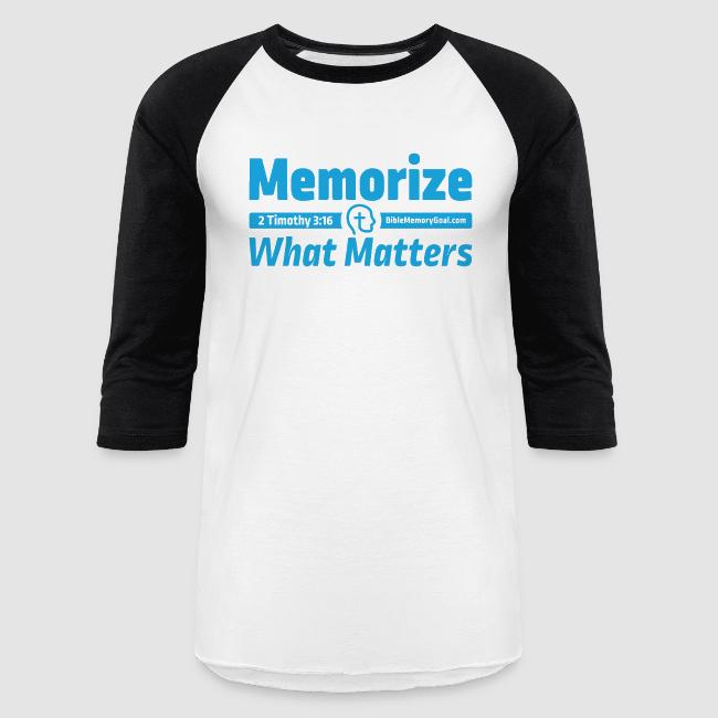"Memorize What Matters" Original Design