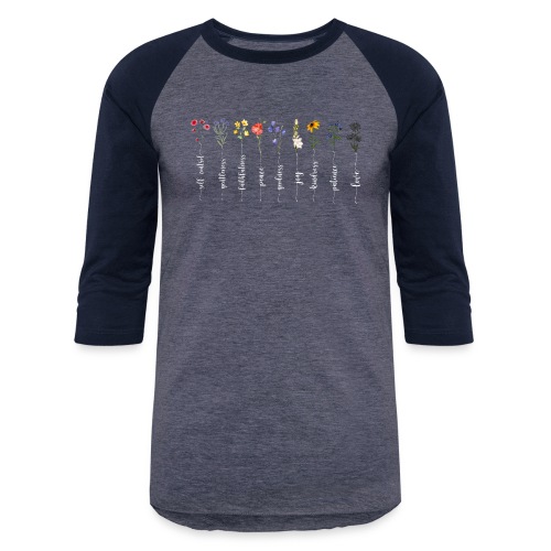 Fruit Of The Spirit Christian sweatshirt - Unisex Baseball T-Shirt