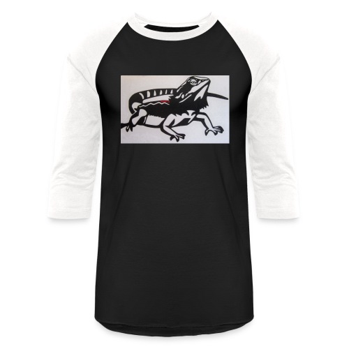 beared dragon clothing - Unisex Baseball T-Shirt