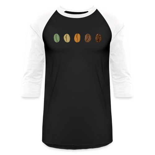 Colours of Roasting Coffee - Unisex Baseball T-Shirt