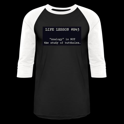 Analogy - Unisex Baseball T-Shirt