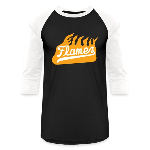 Spokane Flames 1975 - Road Logo - Unisex Baseball T-Shirt