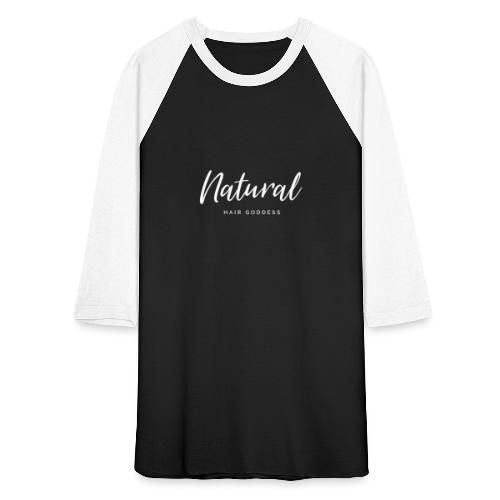 Natural Hair Goddess - Unisex Baseball T-Shirt