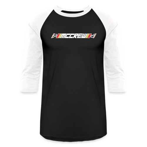 MCCREW back logo - Unisex Baseball T-Shirt