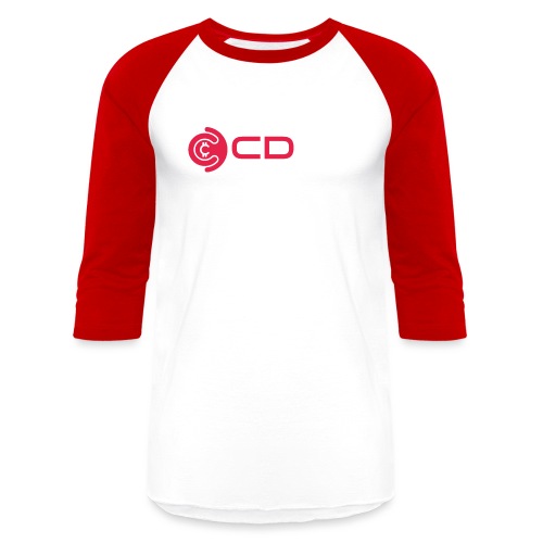 CD3D Transparency White - Unisex Baseball T-Shirt