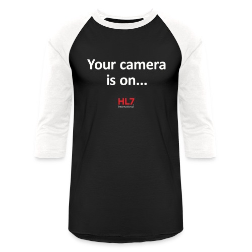 2021 WGM - camera - Unisex Baseball T-Shirt