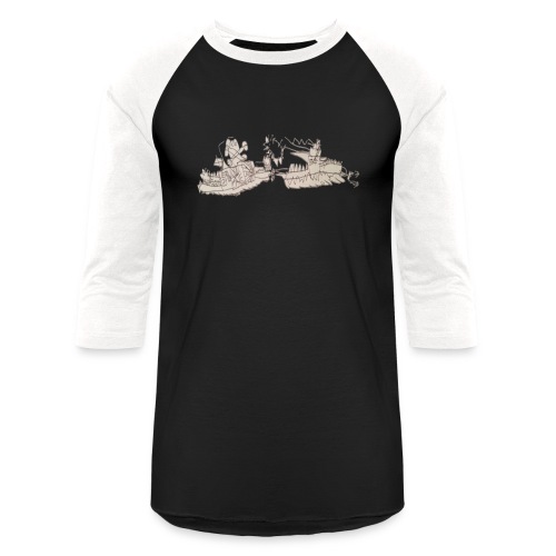 Kids battleship - Unisex Baseball T-Shirt