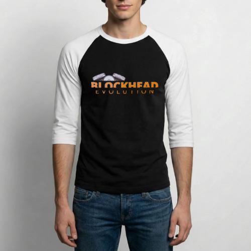 Blockhead - The Evolution Engine - Unisex Baseball T-Shirt