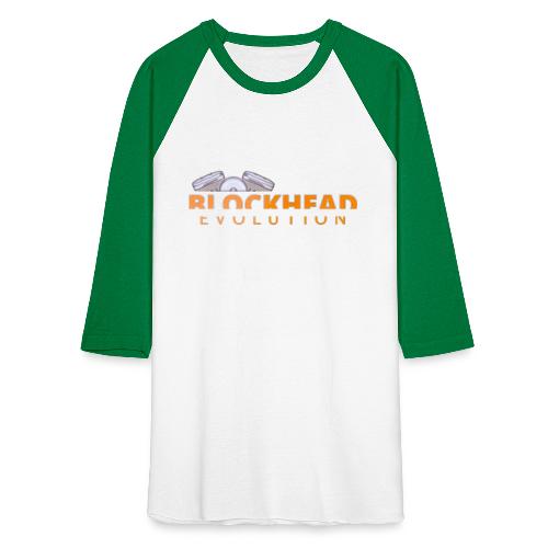 Blockhead - The Evolution Engine - Unisex Baseball T-Shirt