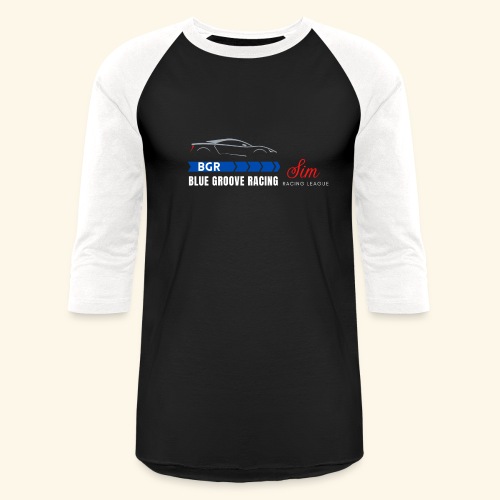 Blue Groove Racing SRL White - Unisex Baseball T-Shirt
